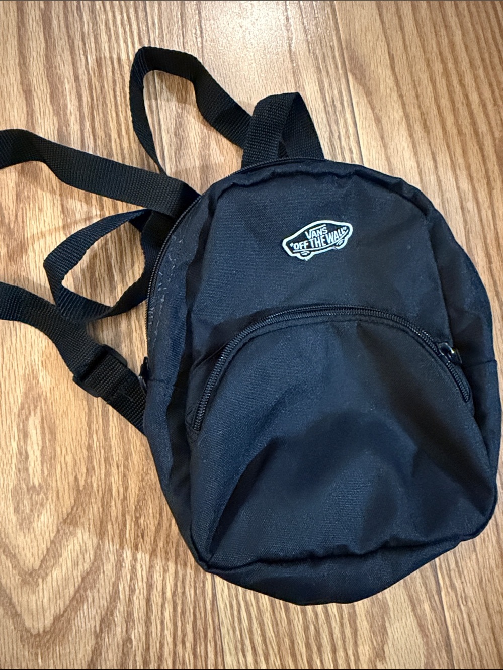Vans Black Mini Backpack - Off The Wall